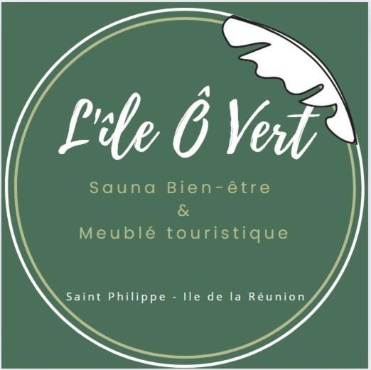 Charmant Chalet Avec Jacuzzi, L'Ile O Vert Saint-Philippe Exterior foto